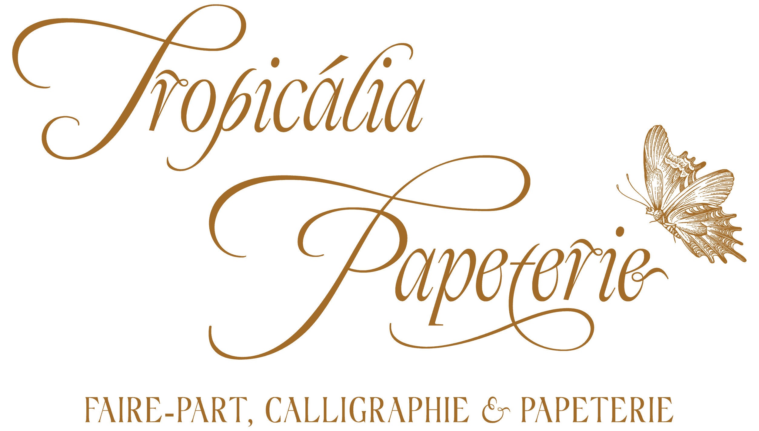 tropicalia papeterie faire-part, calligraphie et papeterie